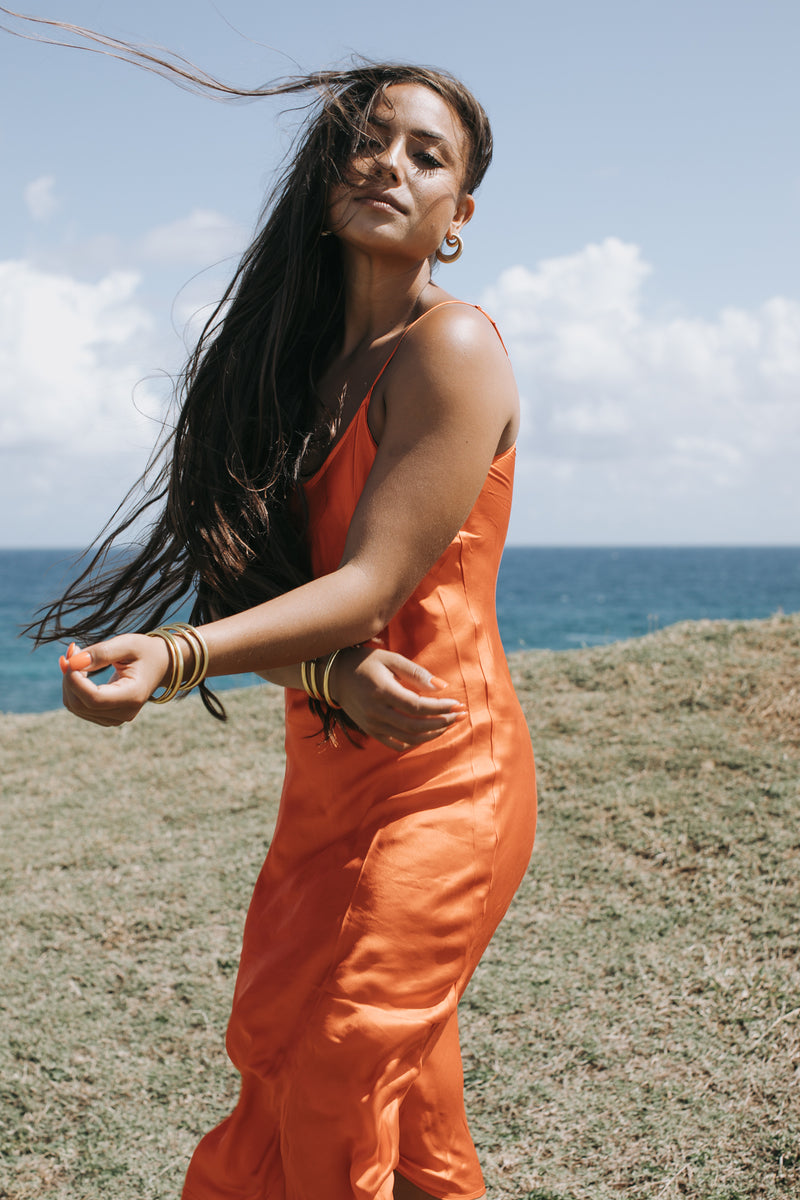 strapless open back dress The Prairie Sundrop Slip Dress in Orange Poppy Ocean Prairie strapless open back dress The Prairie Sundrop Slip Dress in Orange Poppy Ocean Prairie