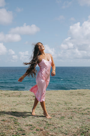 The Prairie Sundrop Slip Dress in Pink Cosmo Ocean Prairie The Prairie Sundrop Slip Dress in Pink Cosmo Ocean Prairie